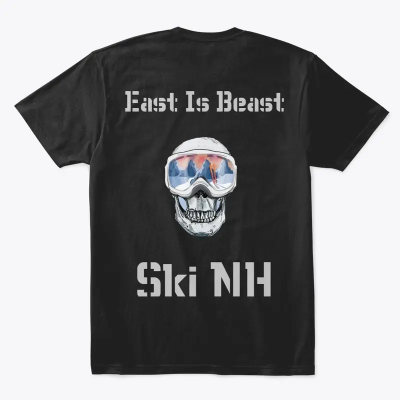 Ski NH East Is Beast Skull Collection