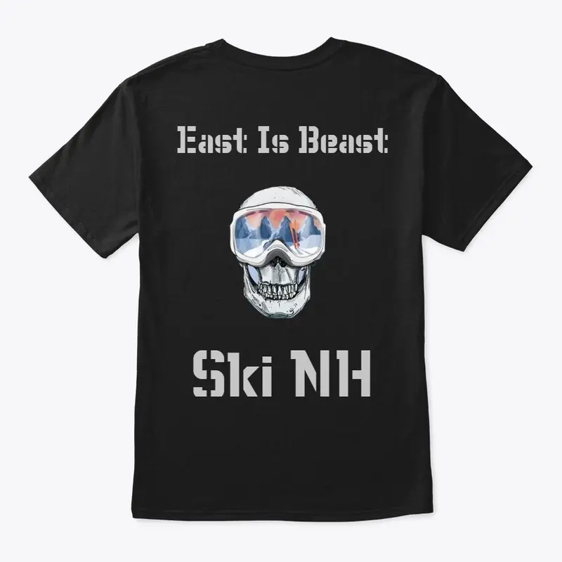 Ski NH East Is Beast Skull Collection