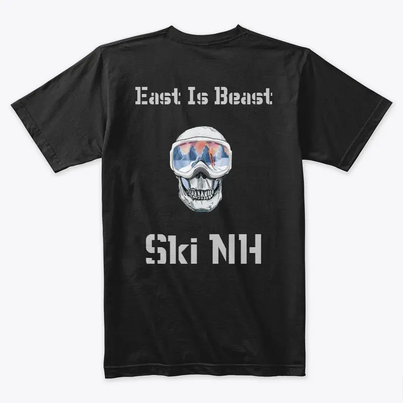 Ski NH East Is Beast Skull Collection