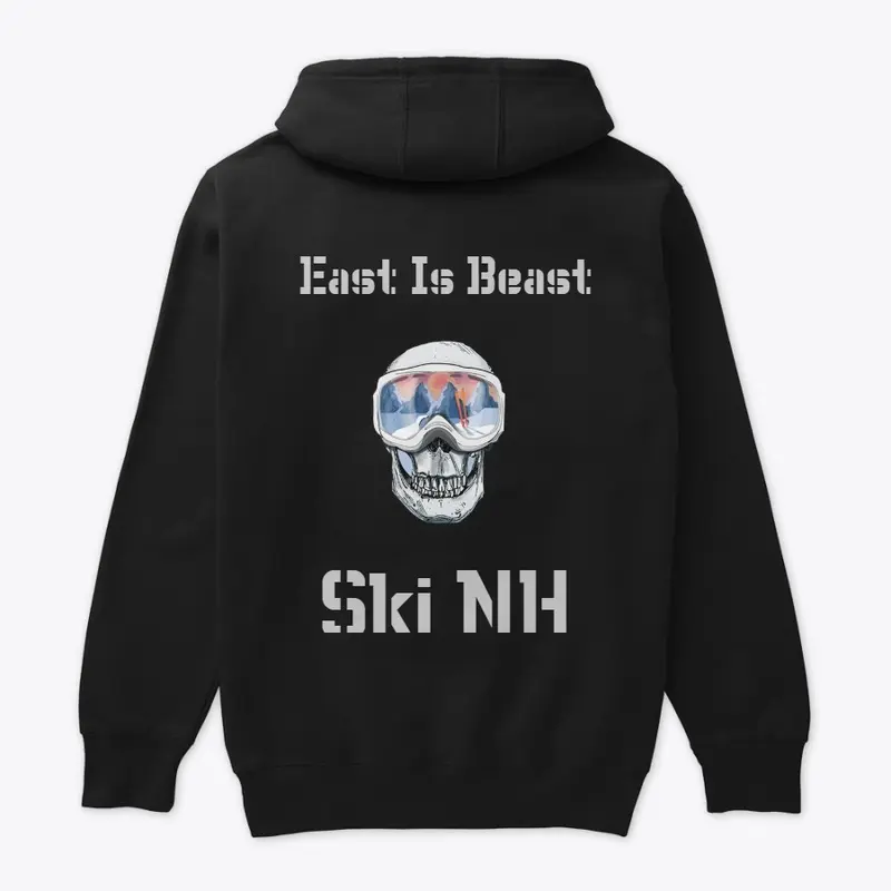 Ski NH East Is Beast Skull Collection